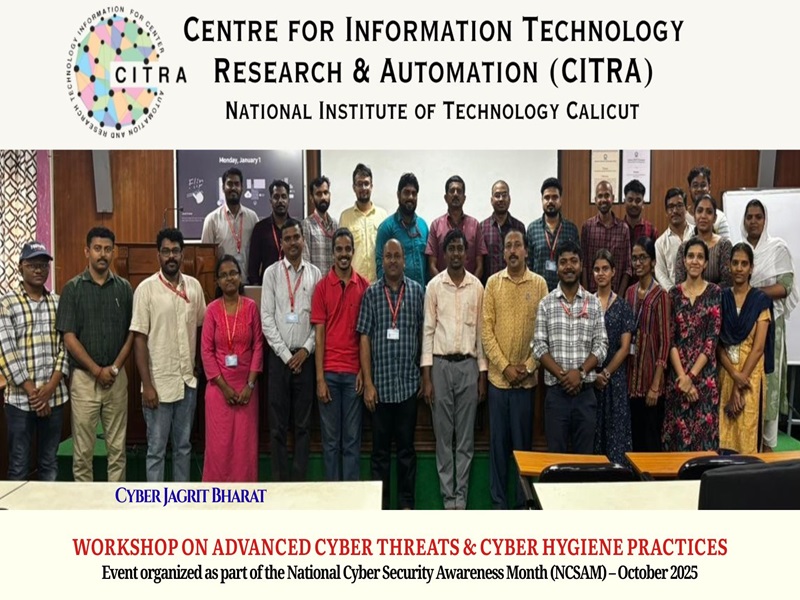 Workshop on Advanced Cyber Threats & Cyber Hygiene Practices