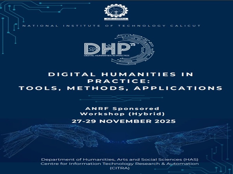 Workshop on Digital Humanities in Practice: Tools, Methods, Applications (DHP’25)
